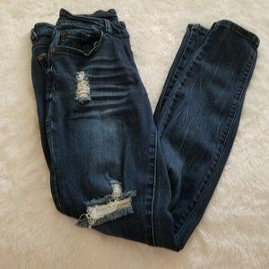 Refuge Distressed Skinny Jeans Size 4